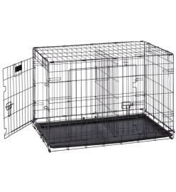 Ferplast Caisse pour chien Dog-Inn 90 92,7x58,1x62,5 cm Gris