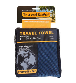 Serviette de voyage microfibre Travelsafe TS3051 bleu royal taille S