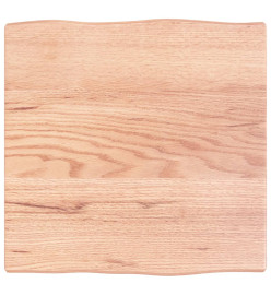 Dessus de table bois chêne massif traité bordure assortie