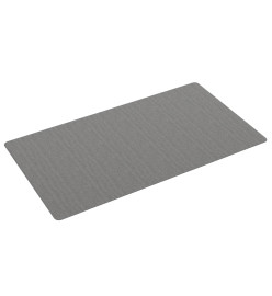 Tapis de couloir gris 100x180 cm