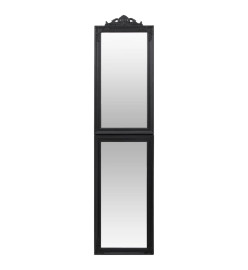 Miroir sur pied Noir 40x160 cm