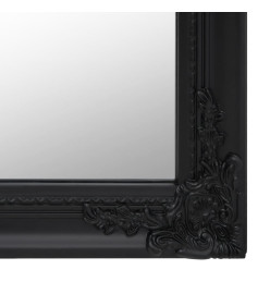 Miroir sur pied Noir 40x160 cm