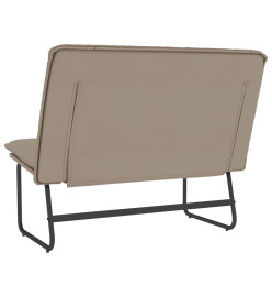 Banc Cappuccino 100x75x76 cm Similicuir