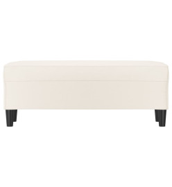 Banc Crème 100x35x41 cm Similicuir