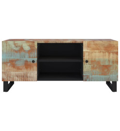 Meuble TV 105x33x46 cm Bois massif de récupération