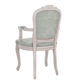 Chaises à manger 2 pcs gris clair 62x59,5x100,5 cm velours