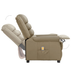 Fauteuil de massage Cappuccino Similicuir