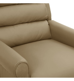 Fauteuil de massage Cappuccino Similicuir