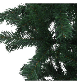 Sapin de Noël artificiel renversé avec support Vert 120 cm