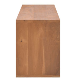 Meuble TV 110x30x40 cm Bois de teck massif