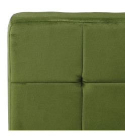 Chaise de relaxation 65x79x87 cm Vert clair Velours