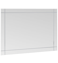 Miroir mural 60x50 cm Verre