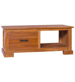 Meuble TV 90x50x37 cm Bois de teck massif