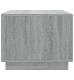 Table basse Sonoma gris 102,5x55x44 cm Aggloméré