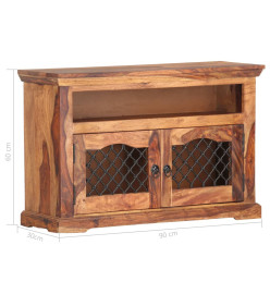 Meuble TV 90x30x60 cm Bois solide