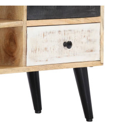 Meuble TV 115 x 30 x 47 cm Bois massif de manguier