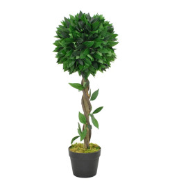 Plante artificielle Laurier avec pot Vert 70 cm