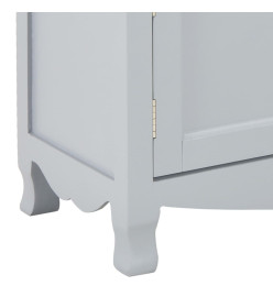 Meuble TV Gris 120 x 30 x 40 cm Bois