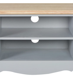 Meuble TV Gris 120 x 30 x 40 cm Bois