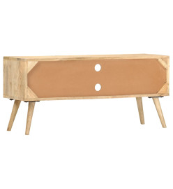 Meuble TV 100 x 30 x 45 cm Bois massif de manguier