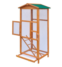 Cage à oiseaux Bois 65 x 63 x 165 cm