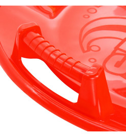 Luge ronde Rouge 66,5 cm PP