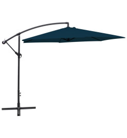 Parasol en porte-à-faux 3 m Bleu