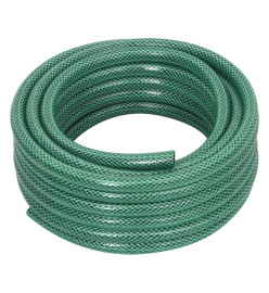 Tuyau d'arrosage avec jeu de raccords vert 0,6" 30 m PVC