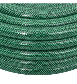 Tuyau d'arrosage vert 0,9" 50 m PVC