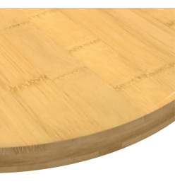 Dessus de table Ø40x2,5 cm bambou