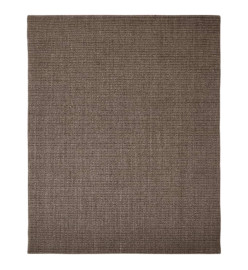 Tapis en sisal pour griffoir marron 80x100 cm