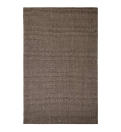 Tapis en sisal pour griffoir marron 66x100 cm