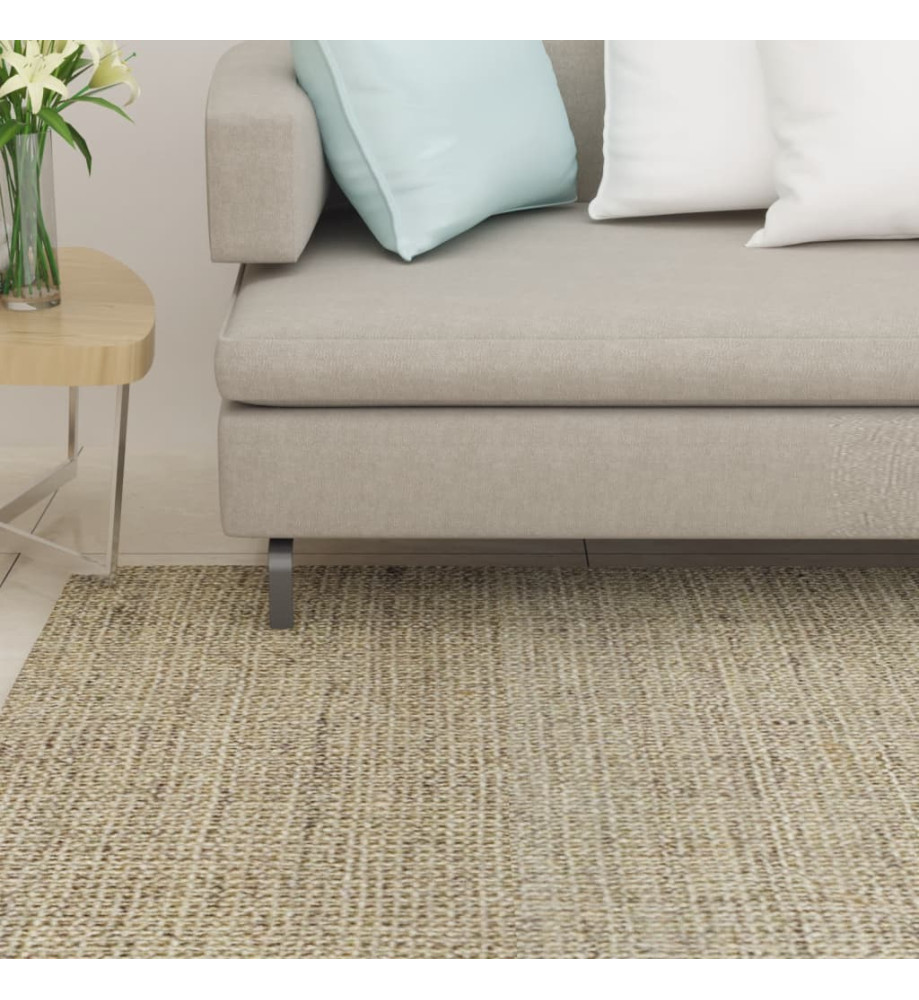 Tapis en sisal pour griffoir taupe 66x300 cm