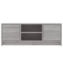 Meuble TV sonoma gris 102x30x37,5 cm bois d'ingénierie