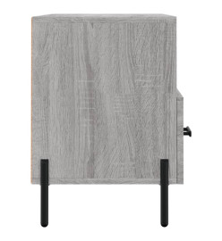 Meuble TV Sonoma gris 80x36x50 cm Bois d'ingénierie