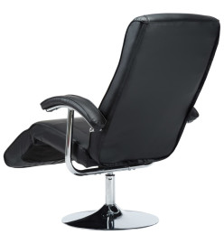 Fauteuil TV Noir Similicuir