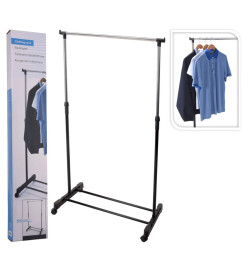 Storage solutions Penderie réglable sur roulettes 80x42x(90-165) cm