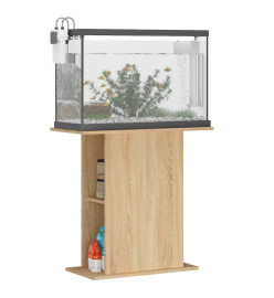 Support pour aquarium chêne sonoma 36x75x72,5 cm