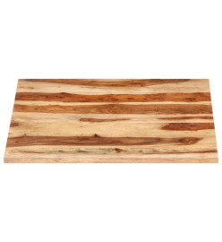 Dessus de table Bois solide 25-27 mm 80x80 cm