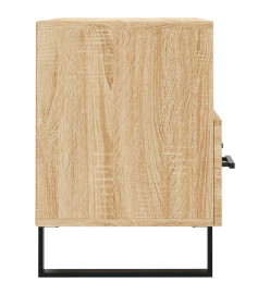 Meuble TV Chêne sonoma 80x36x50 cm Bois d'ingénierie