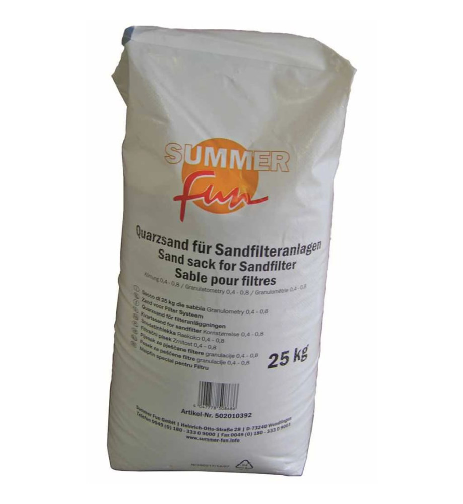 Summer Fun Sable filtrant 25 kg