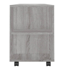 Meuble TV sonoma gris 102x34,5x43 cm bois d'ingénierie