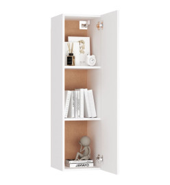 Ensemble de meubles TV 8 pcs Blanc Aggloméré