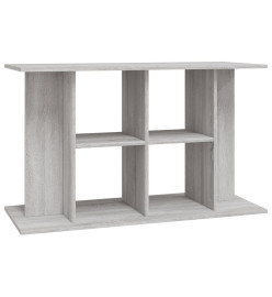 Support pour aquarium sonoma gris 100x40x60cm bois d'ingénierie