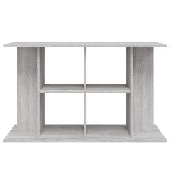 Support pour aquarium sonoma gris 100x40x60cm bois d'ingénierie