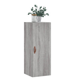 Armoire murale sonoma gris 34,5x34x90 cm