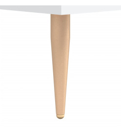 Armoire à chaussures blanc 60x35x105 cm bois d'ingénierie