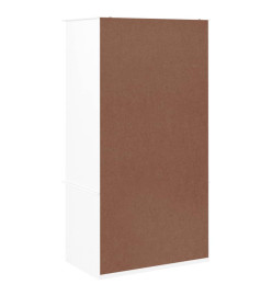 Garde-robe ALTA blanc 90x55x170 cm bois massif de pin