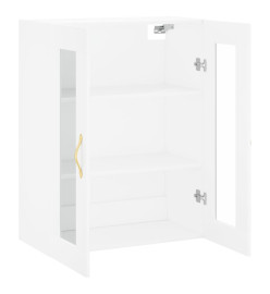 Armoire murale blanc 69,5x34x90 cm