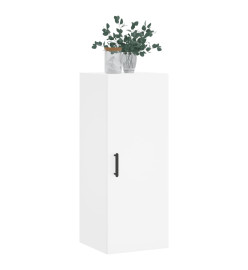 Armoire murale blanc 34,5x34x90 cm